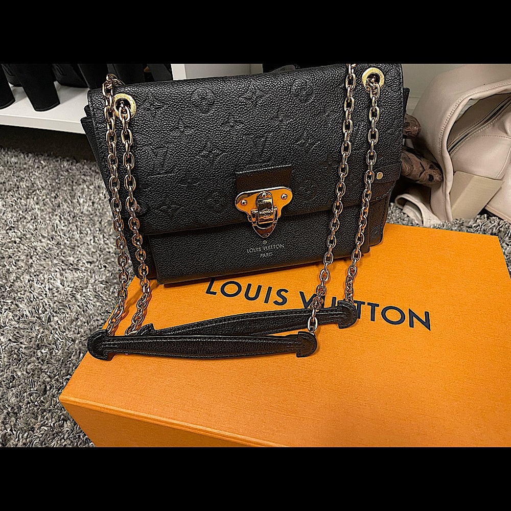 Louis Vuitton Black VAVIN BB
